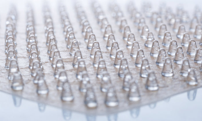 Hundreds of Dissolving Micro-Cones