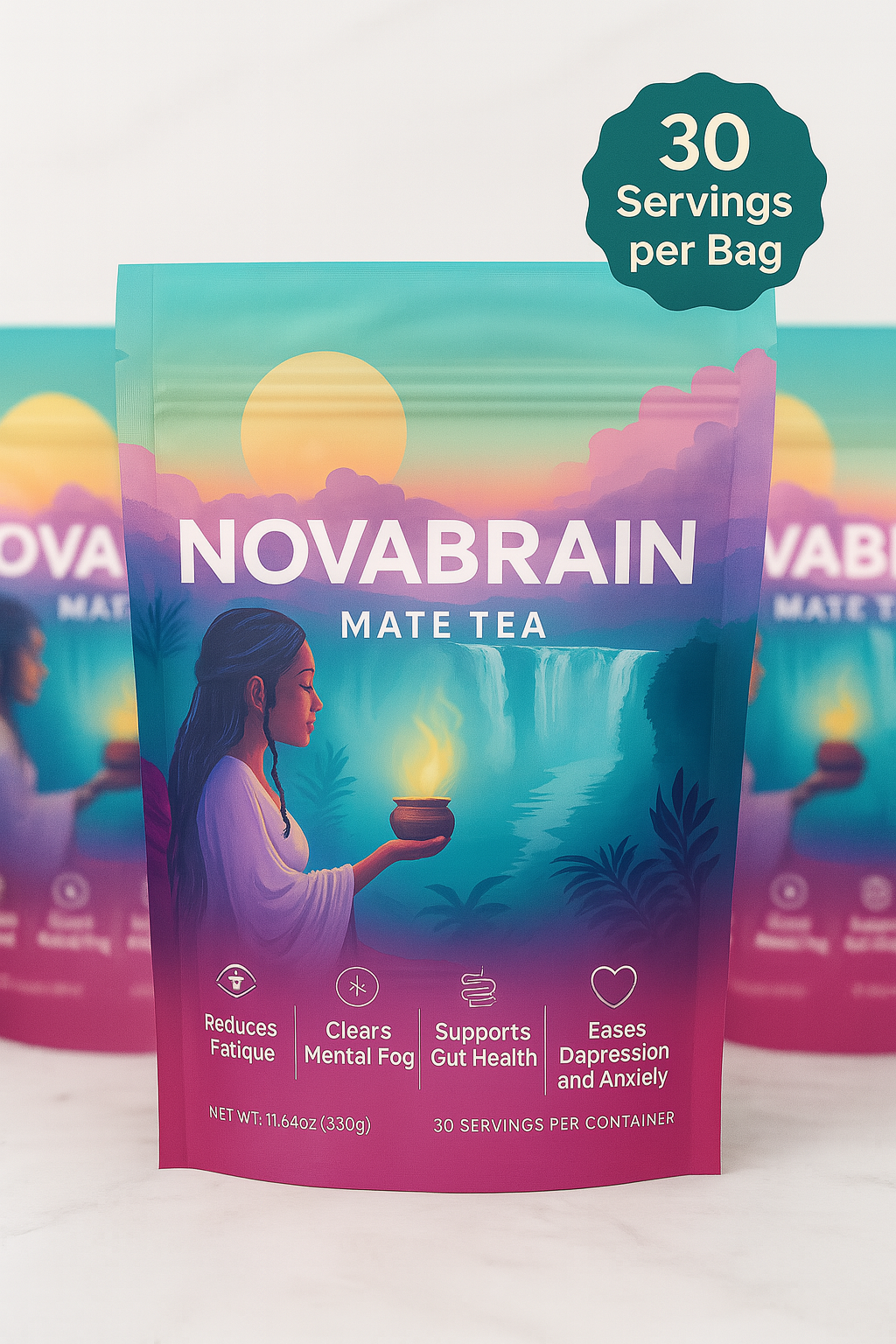 Yerba Mate Instant Tea Powder