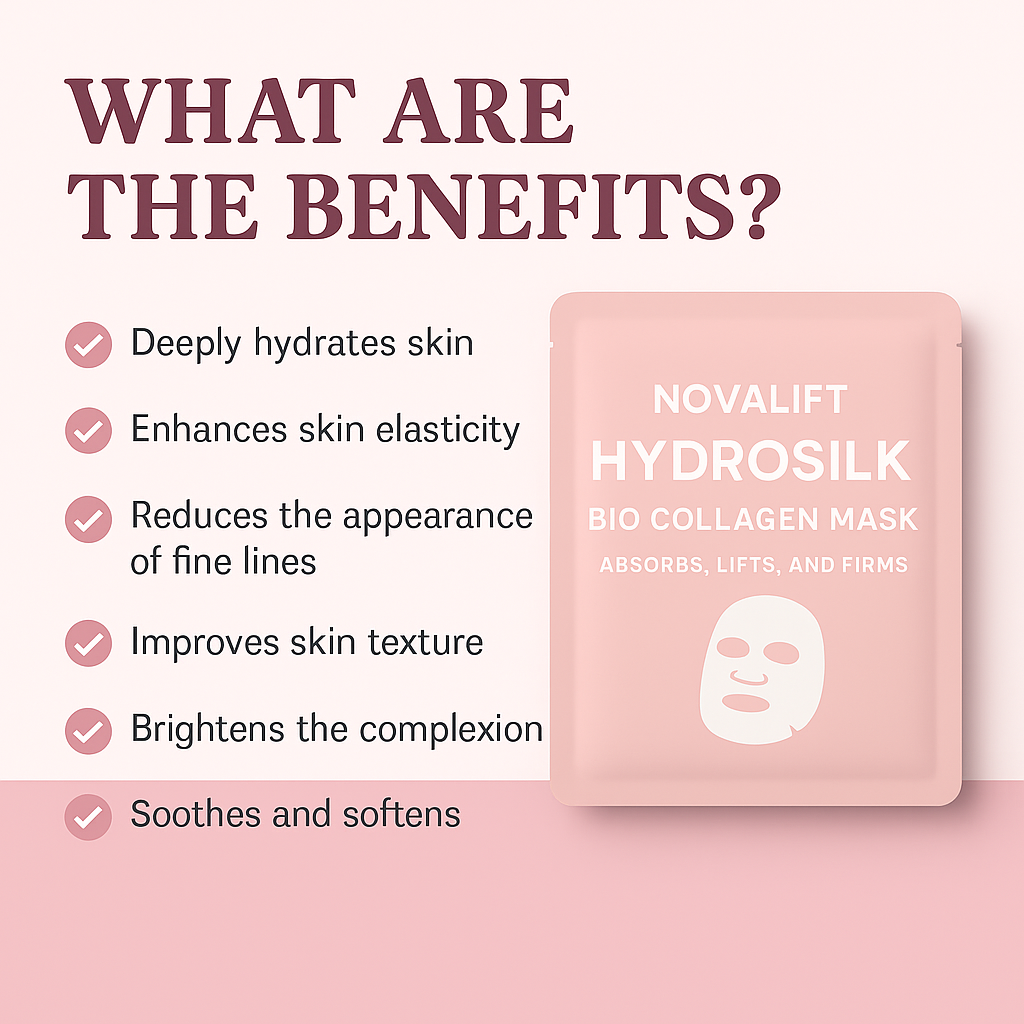 NOVALIFT HydroSilk BioCollagen Mask